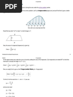 The Trapezoidal Rule: Arches Problem