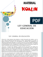 Ley General de Educación