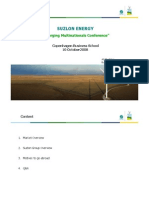 Suzlon Energy: "Emerging Multinationals Conference"