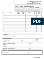 3 - Daily Specific Project Staff Requisition - Docx 30-7-2018