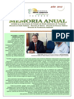 SEMA - MEMORIA 2012 Secretaria Medio Ambiente PDF