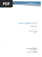 Heat Engine Cycle: Assignment 2