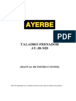 Instrucciones Ay 38 MD PDF