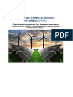 Curso Internacional Energias Renovables 2018