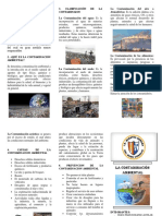 Triptico Contaminacion Ambiental - Hana Soranzo PDF
