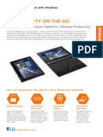 Productivity On-The-Go: Amazing 2-In-1 Windows Tablet For Ultimate Productivity