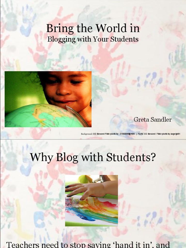Blogging with Students: A Guide | PDF | Blog | Teaching