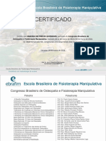 Congresso Brasileiro de Osteopatia e Fisioterapia Manipulativa