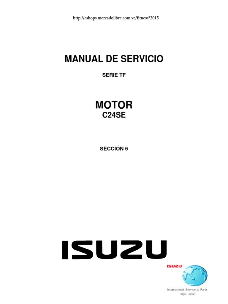 Motor C24se | PDF | Pistón | Motor de combustión interna