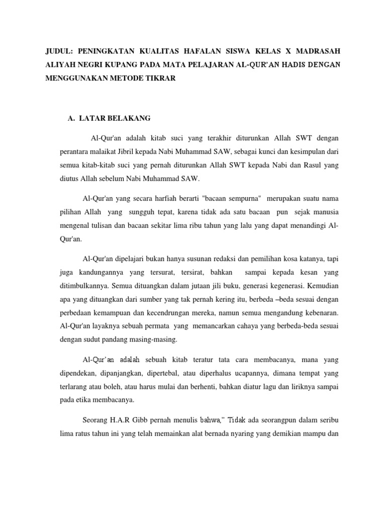 Judul Proposal Pdf