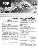 SELF THEORY-Function, limit, continuity, differentiability.doc