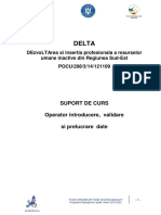 Suport de Curs Operator Introducere Prelucrare Validare Date