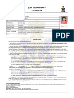 Admitcard 33 SSB, Bhopal SNA196F003866