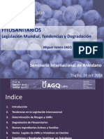 Fitosanitarios Legislacion Mundial Tendencias Degradacion