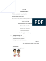 Tema 6 Pendidikan Agama Islam Cinta Nabi Dan Rasul Kelas 1