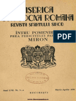 1939 Martie-Aprilie BOR - Jurnal Ecleziastic