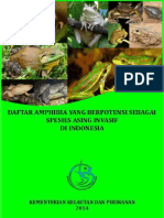 Daftar Amphibia Yang Berppotensi Sebagai Spesies Asing Invasif Di Indonesia PDF