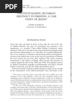 Download Sectarian Militancy-case Study of Jhang by shahidsaeed SN39400801 doc pdf