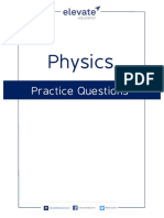 Elevate Physics Practice Questions