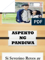 Aspekto NG Pandiwa