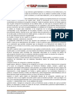 Articulo Sobre La Corrupcion