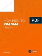 Decalogo Movimiento Pragma 