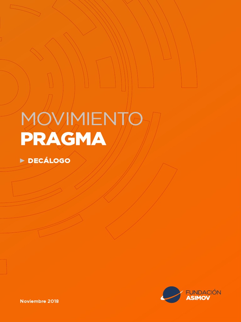 Decalogo Movimiento Pragma PDF Isaac Asimov utopía