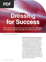 Dressing For Success: Today's Paper Machine Clothing