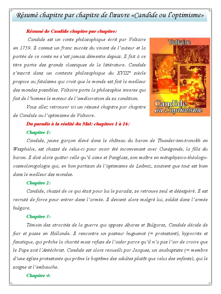 Le Père Goriot Résumé Chapitre Par Chapitre Pdf