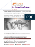 Buttweld Pipe Fittings Manufacturers
