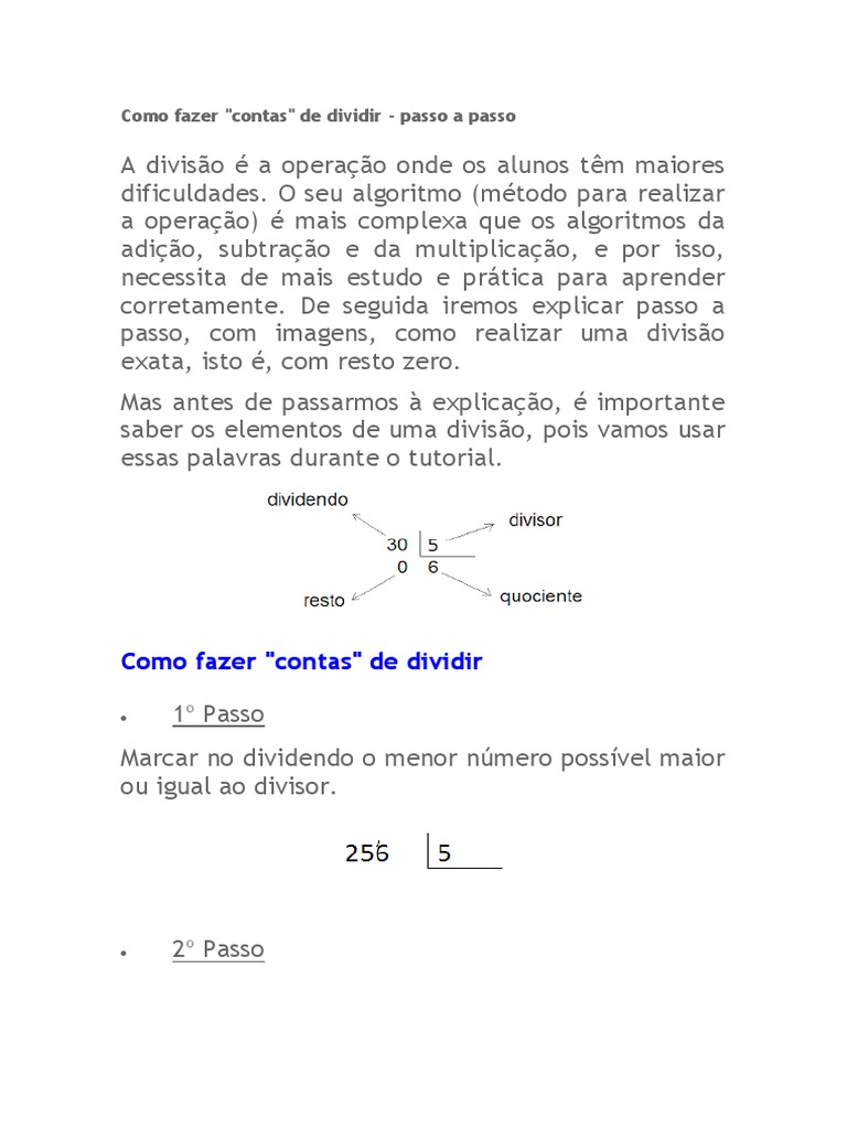 Como Fazer Contas Pdf