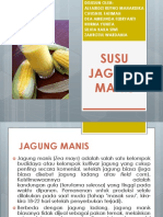 Susu Jagung Manis