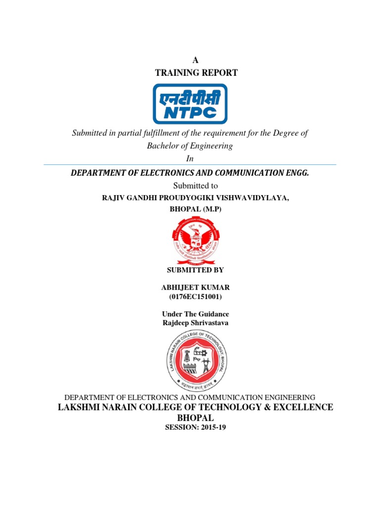 Ntpc Pdf Turbine Energy Technology