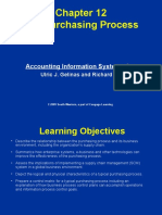 The Purchasing Process: Accounting Information Systems 8e