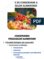 Conservarea Alimentelor