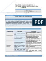 Planificación de la unidad didáctica sobre control de mecanismos y robótica