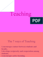 Pedagogy - Teaching