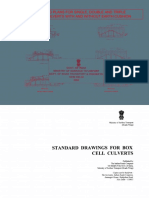 IRC Standard Drawing For Box Cell Culvert Bridges 2000 (Full)