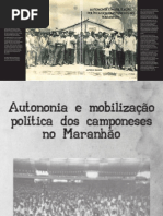 Políticas dos camponeses no Maranhão