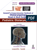 (Sataloff's Comprehensive Textbook of Otolaryngology - Head & Neck Surgery) Christopher J. Hartnick - Pediatric Otolaryngology (2015, Jaypee Brothers Medical Pub)