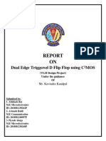 Dual Edge Triggered D Flip Flop Using C MOS: Mr. Kavindra Kandpal