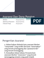 Asuransi Dan Dana Pensiun