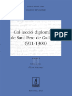 Col Lecció Diplomàtica de Sant Pere de Galligants (911-1300) Vol. II