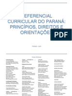 Referencial Curricular Do Parana