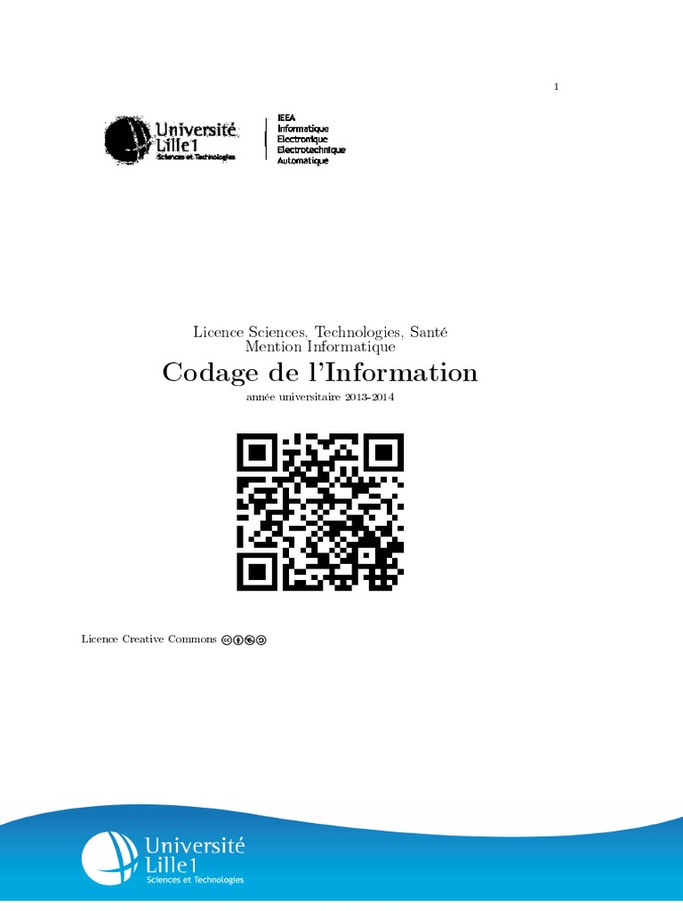 Introduction au Codage de l'Information | PDF | Codage des caractères ...