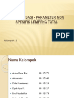 Standarisasi Parameter Non Spesifik Lempeng Total