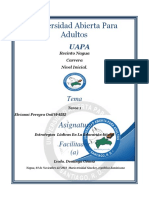 Estrategias lúdicas en la educación inicial: Tarea 1