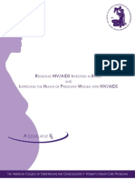 ACOG Reducing HIV Infection in Babies