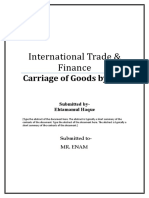 International Trade and Finance