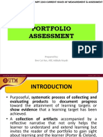 Portfolio Assessment: Prepared By: Bee Cai Yun, Afif, Adibah Aisyah